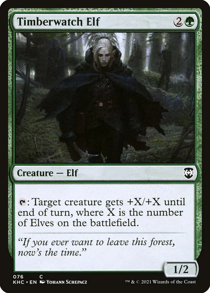 Card image of Timberwatch Elf