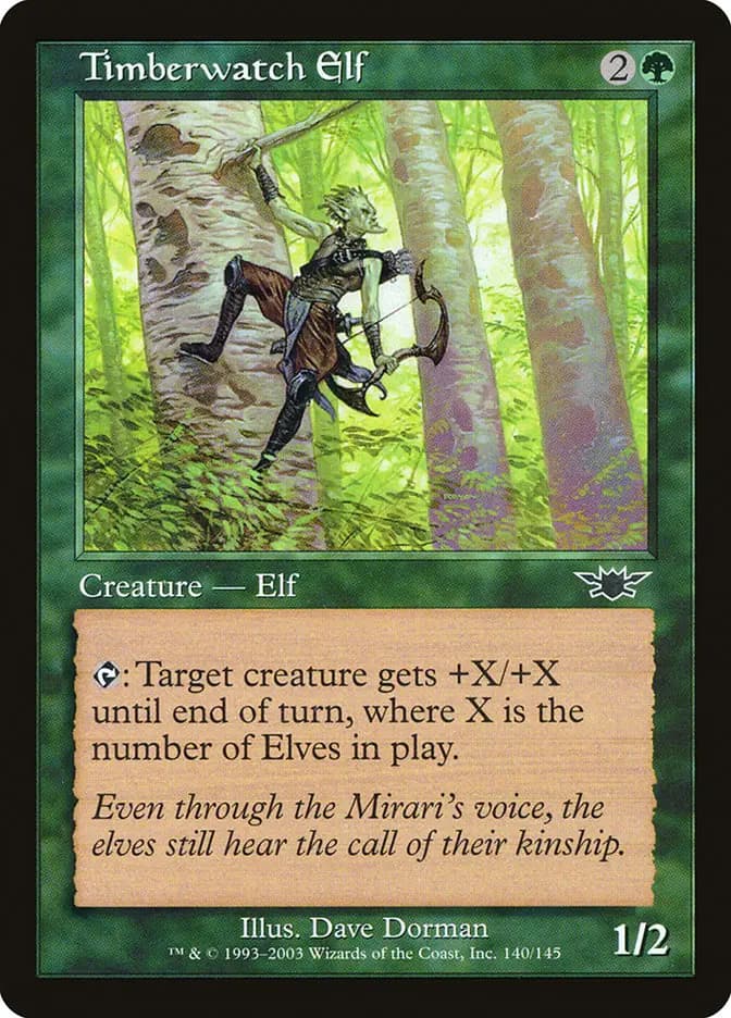 Card image of Timberwatch Elf