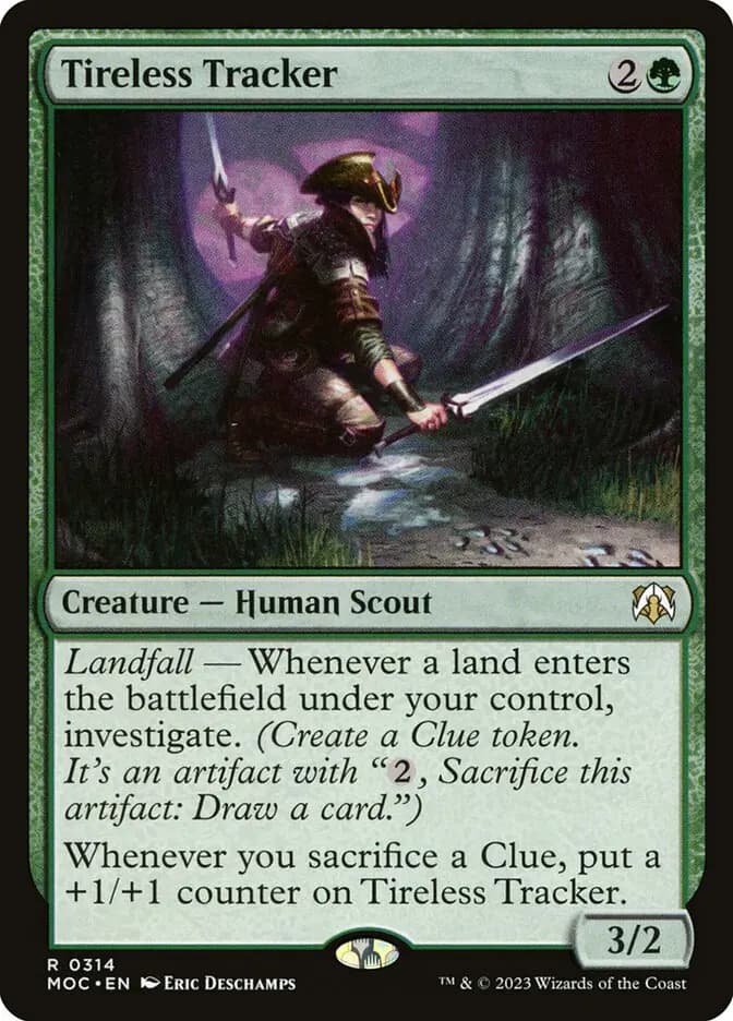 Card image of Tireless Tracker