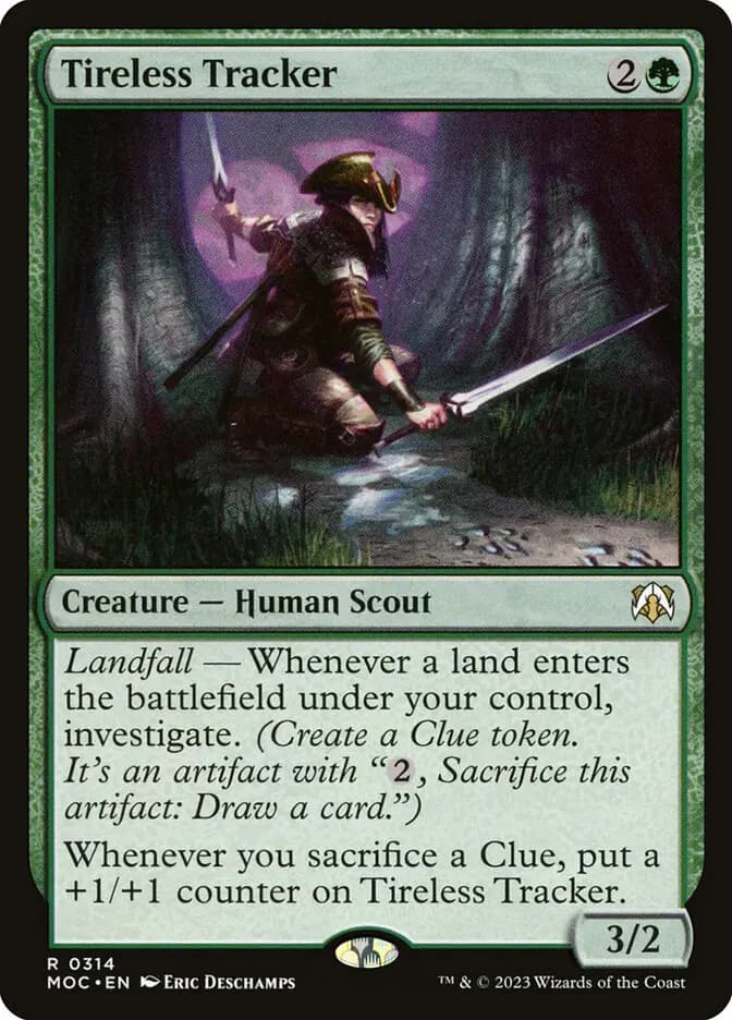 Card image of Tireless Tracker