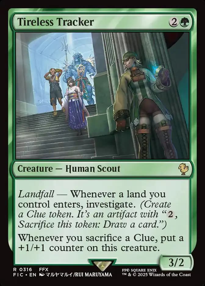 Card image of Tireless Tracker