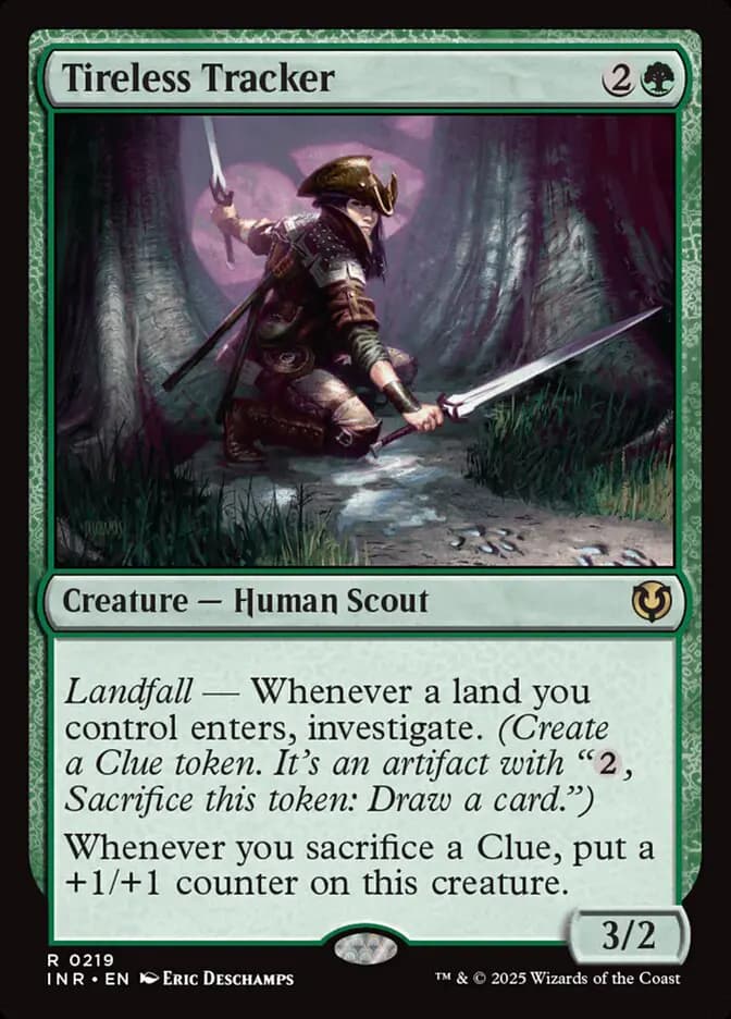 Card image of Tireless Tracker
