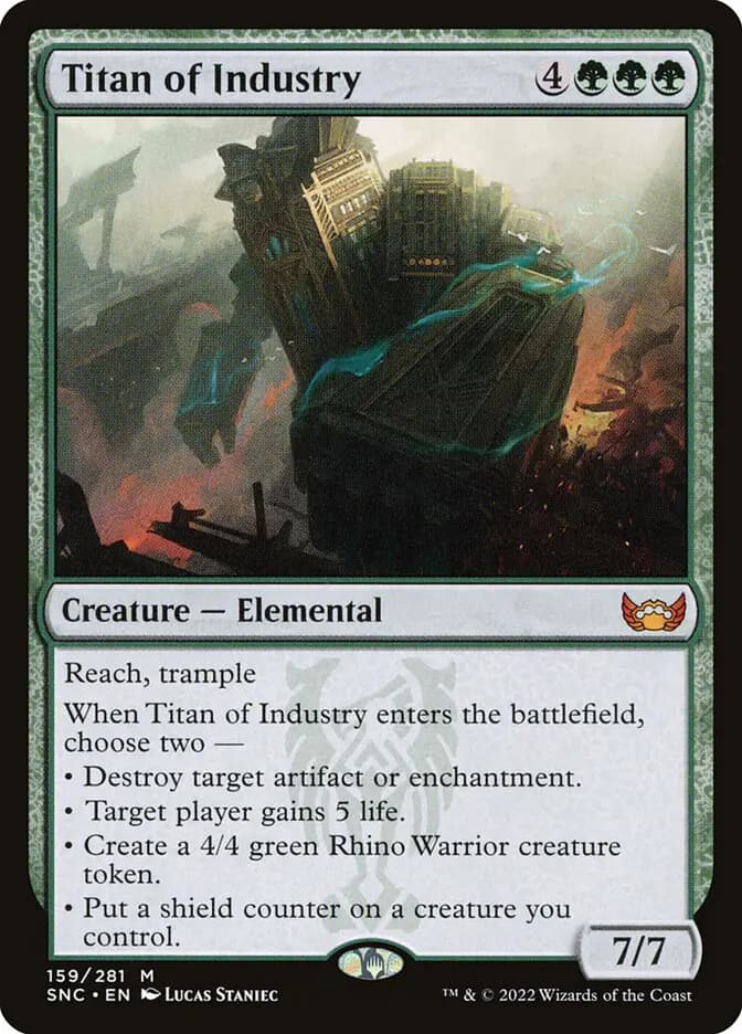 Card image of Titan of Industry