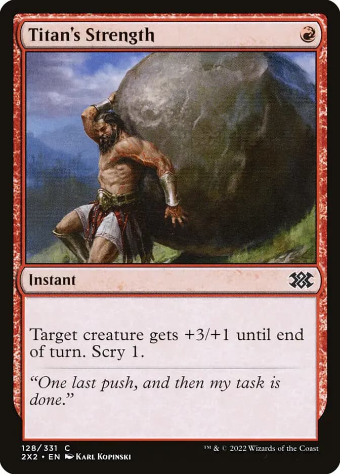 Card image of Titan's Strength