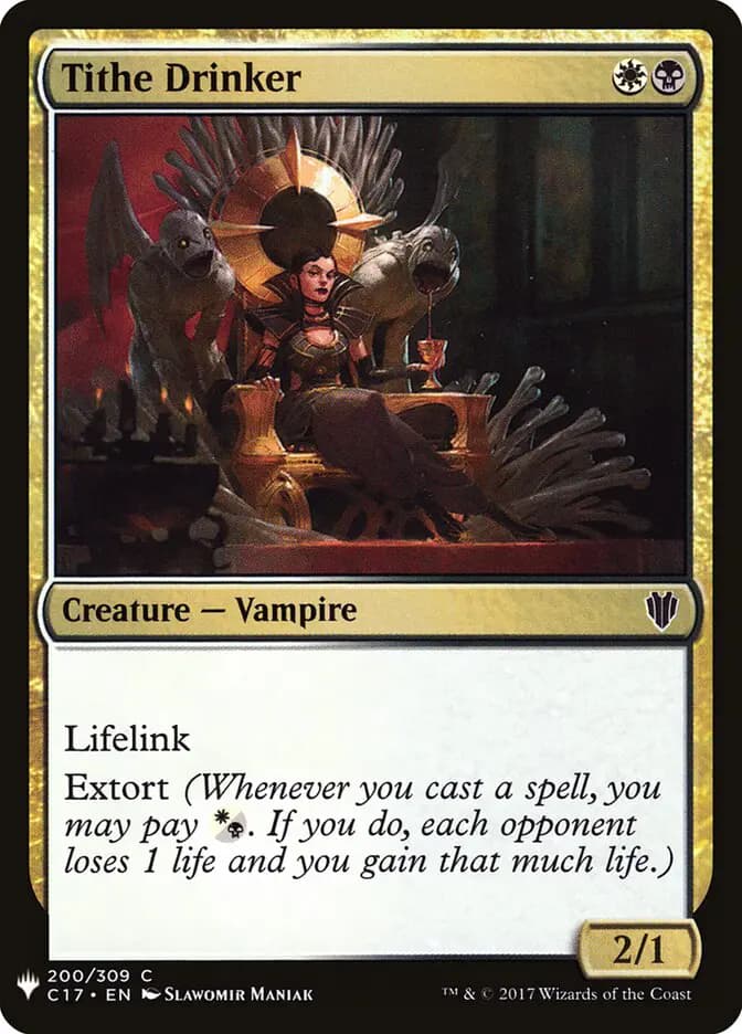 Card image of Tithe Drinker