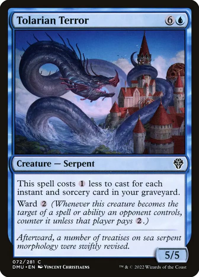 Card image of Tolarian Terror