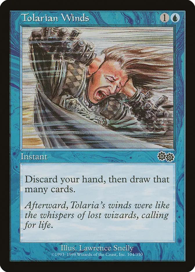 Card image of Tolarian Winds