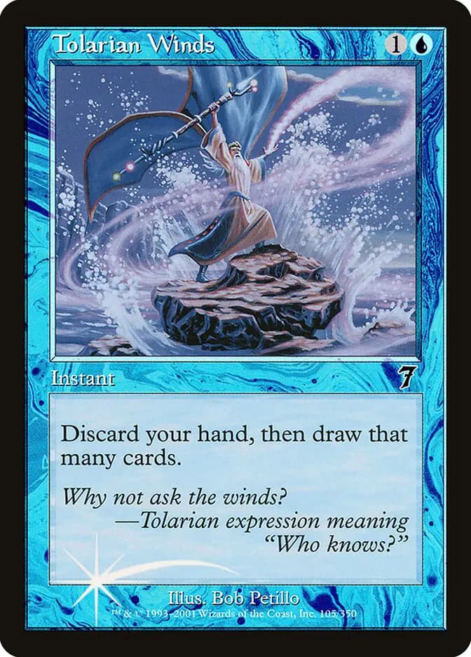 Card image of Tolarian Winds