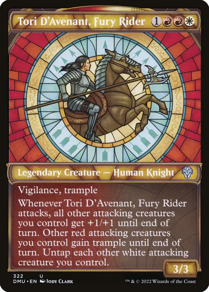 Card image of Tori D'Avenant, Fury Rider