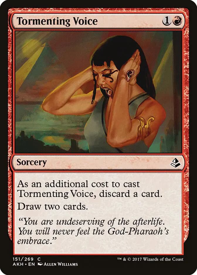 Card image of Tormenting Voice