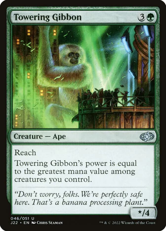 Card image of Towering Gibbon