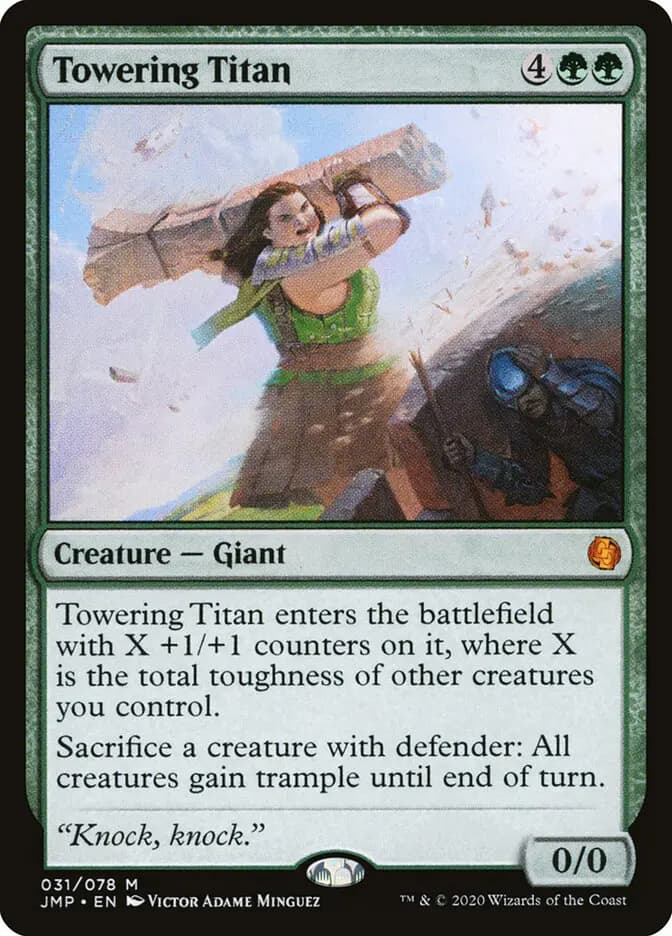 Card image of Towering Titan
