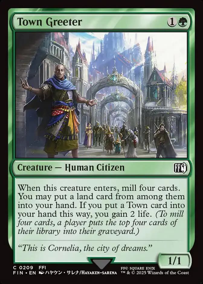 Card image of Town Greeter
