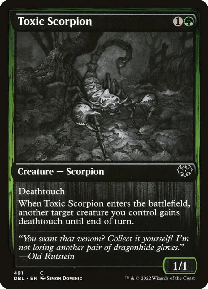 Card image of Toxic Scorpion