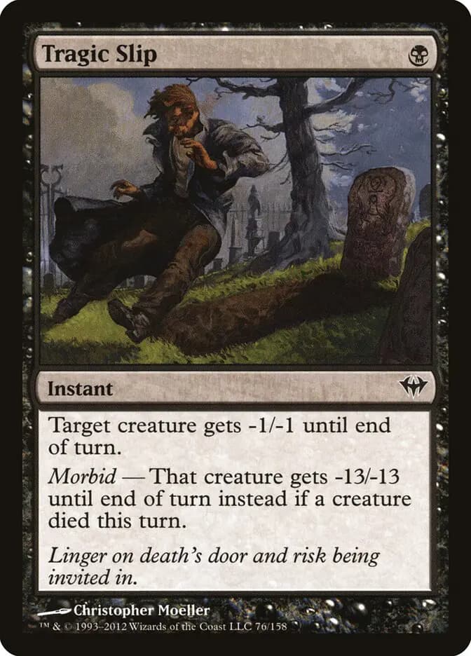 Card image of Tragic Slip