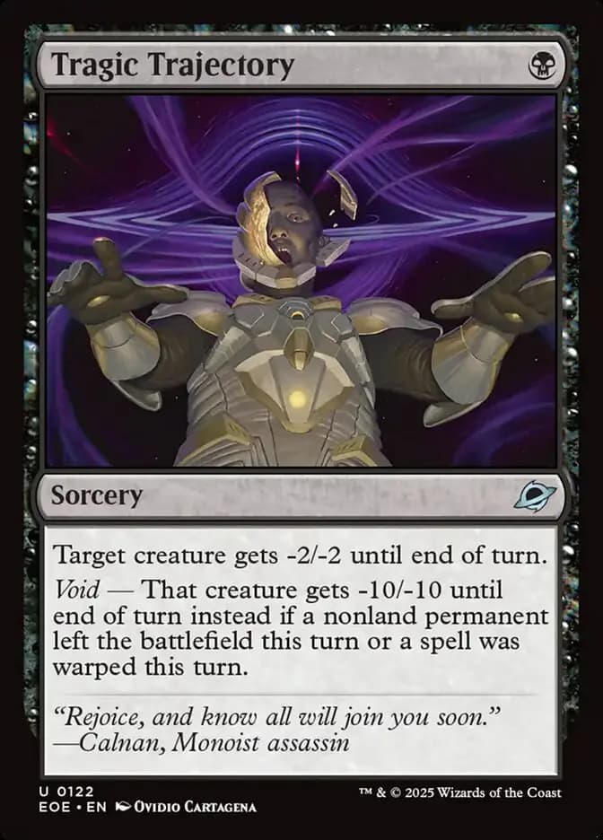 Card image of Tragic Trajectory