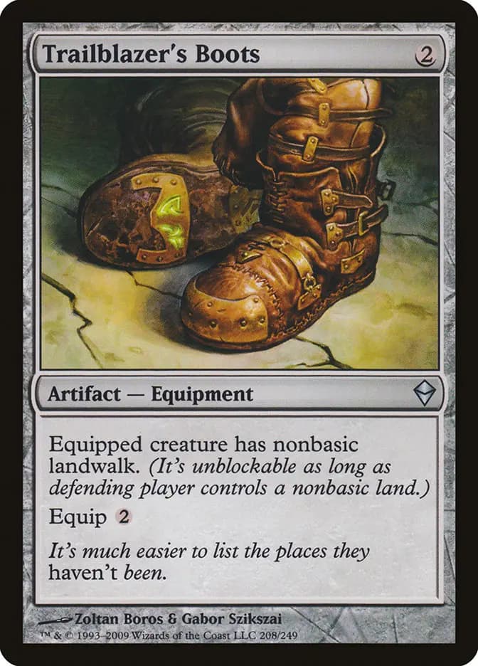 Card image of Trailblazer's Boots