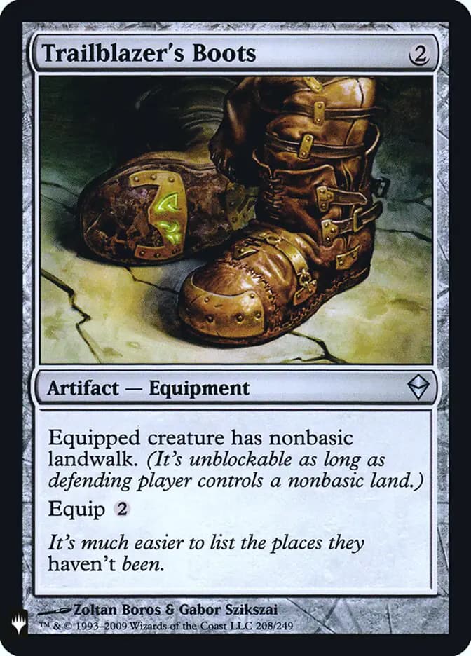 Card image of Trailblazer's Boots