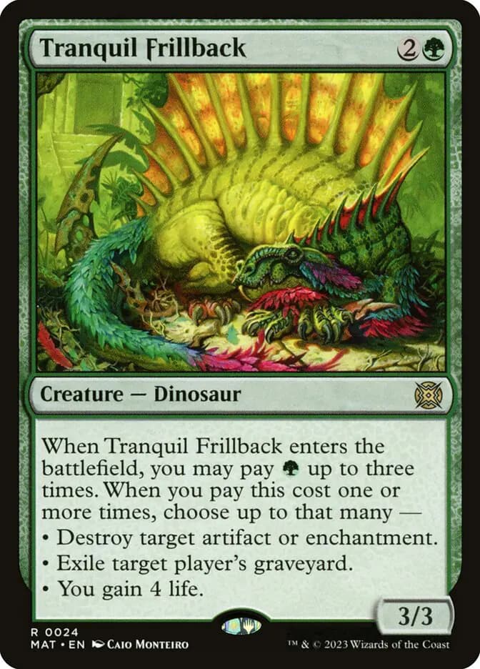 Card image of Tranquil Frillback
