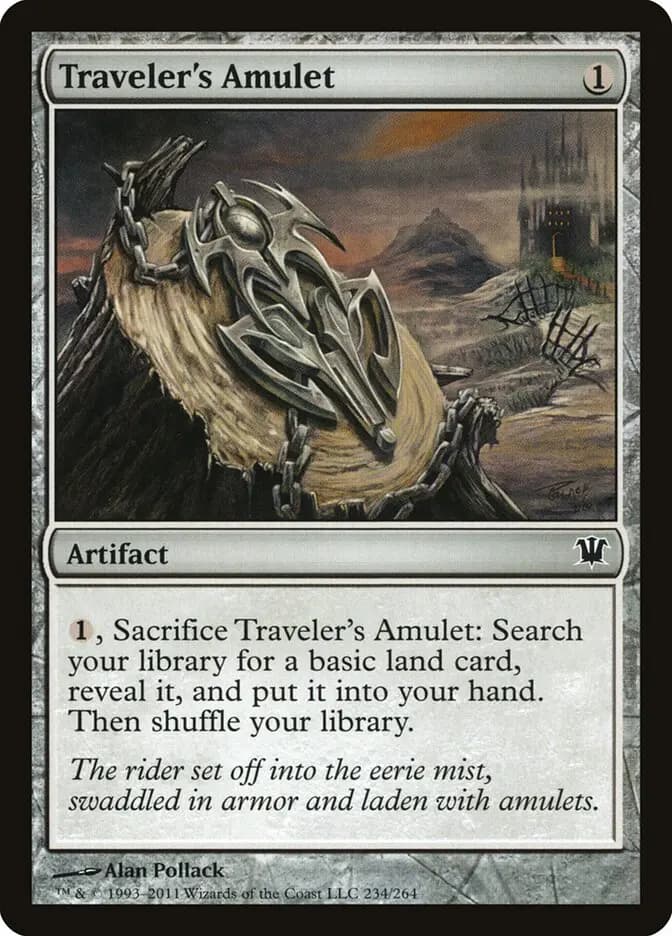 Card image of Traveler's Amulet