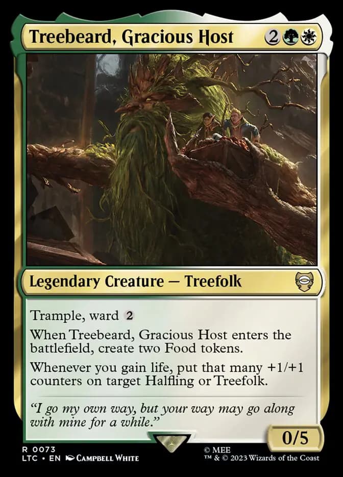 Card image of Treebeard, Gracious Host