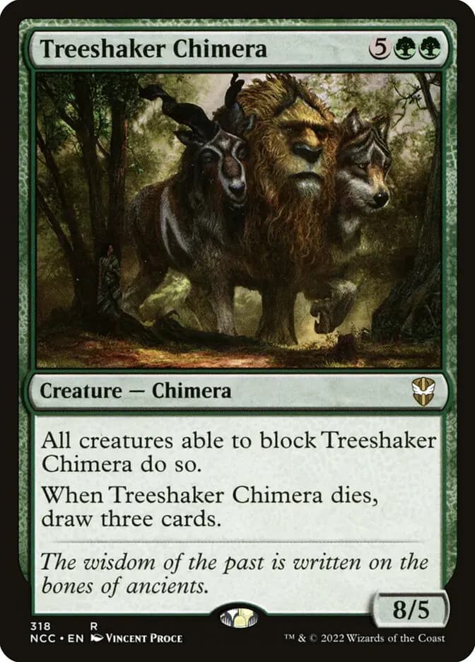 Card image of Treeshaker Chimera