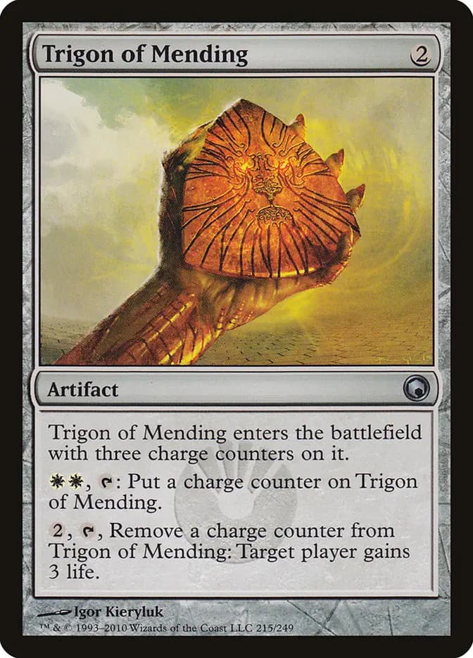 Card image of Trigon of Mending