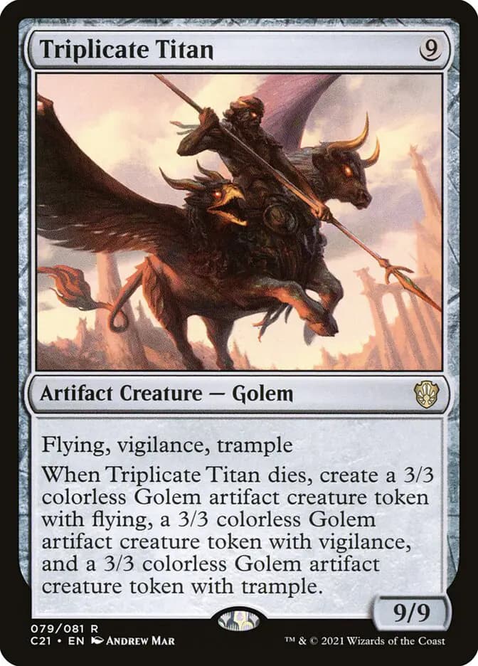 Card image of Triplicate Titan