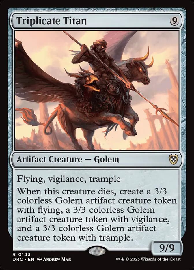 Card image of Triplicate Titan