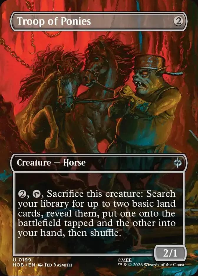 Card image of Troop of Ponies