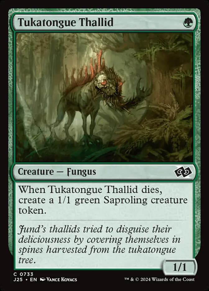 Card image of Tukatongue Thallid