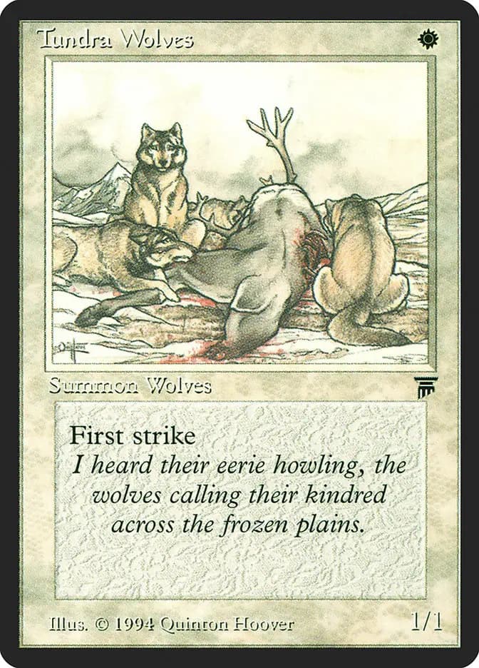 Card image of Tundra Wolves
