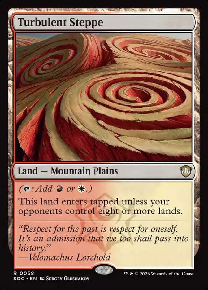 Card image of Turbulent Steppe
