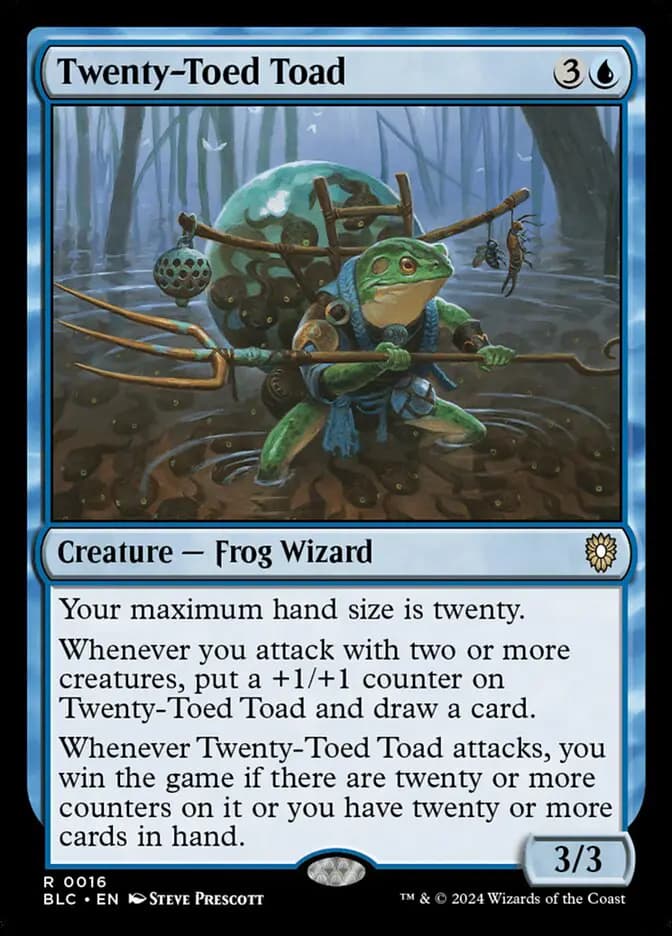 Card image of Twenty-Toed Toad