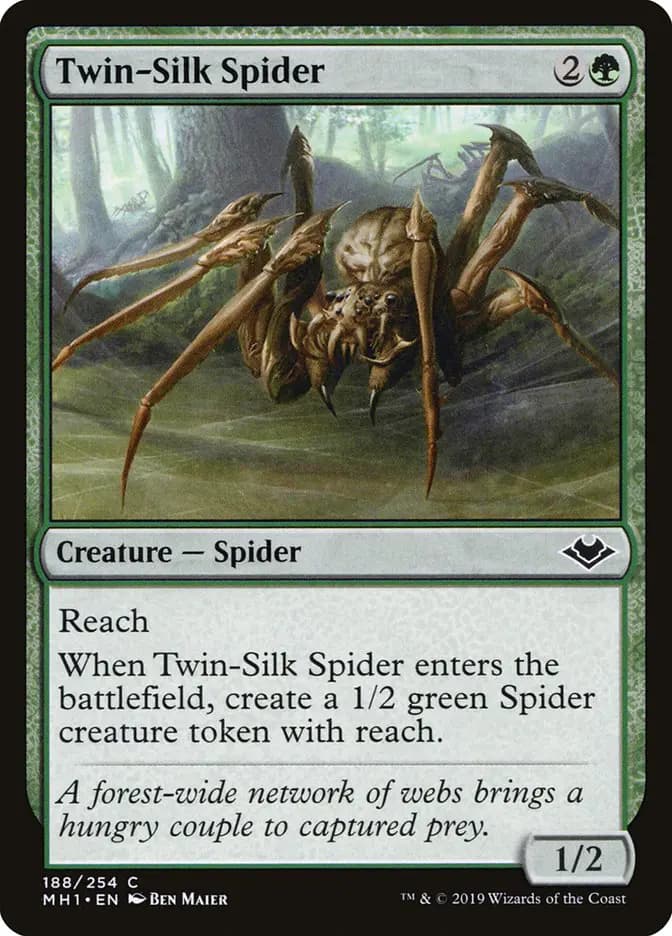Card image of Twin-Silk Spider