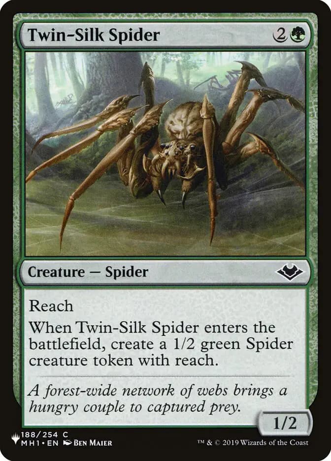 Card image of Twin-Silk Spider