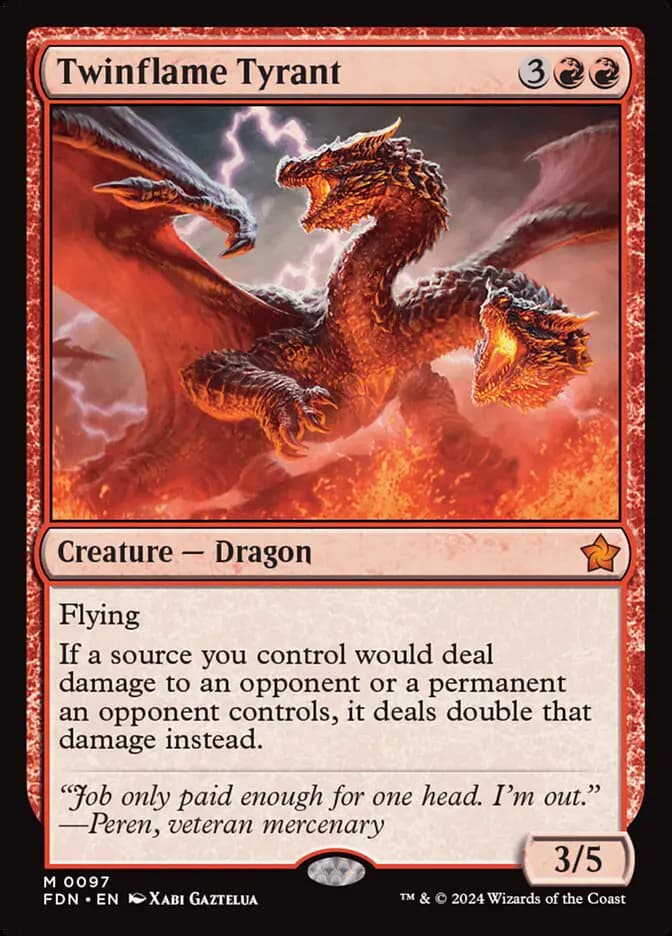 Card image of Twinflame Tyrant