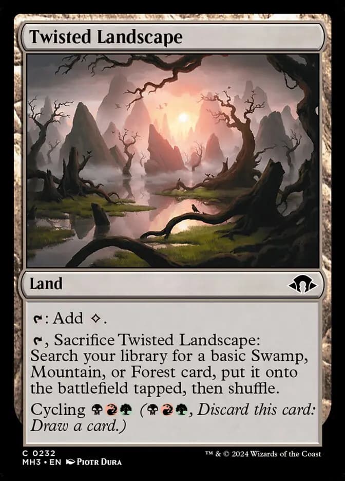 Card image of Twisted Landscape