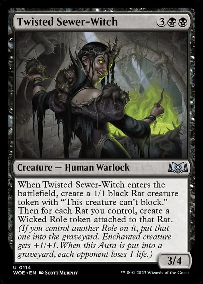 Card image of Twisted Sewer-Witch