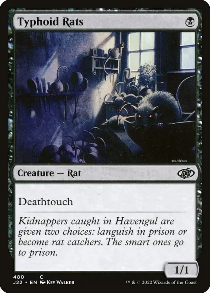 Card image of Typhoid Rats