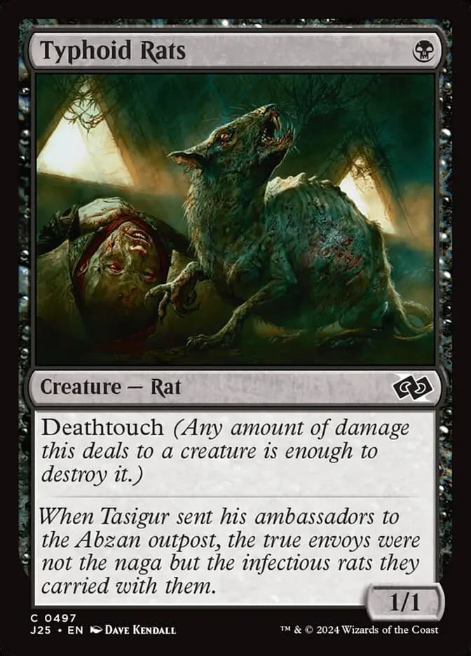 Card image of Typhoid Rats