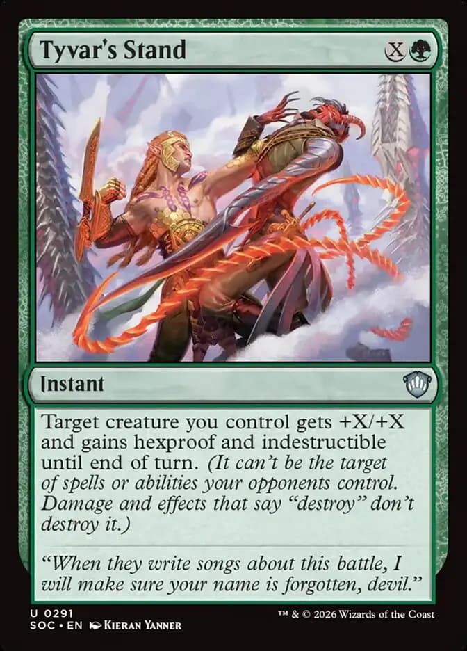 Card image of Tyvar's Stand