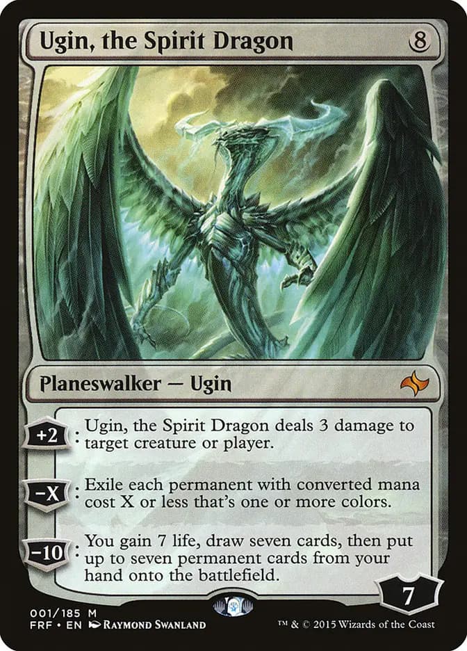 Card image of Ugin, the Spirit Dragon