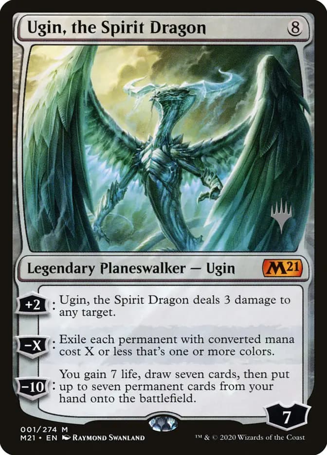 Card image of Ugin, the Spirit Dragon