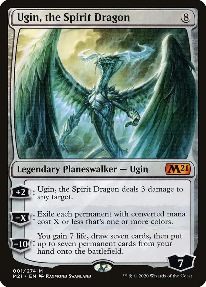Card image of Ugin, the Spirit Dragon