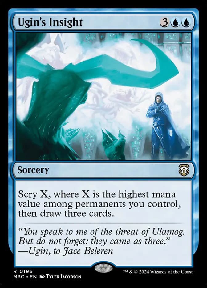 Card image of Ugin's Insight