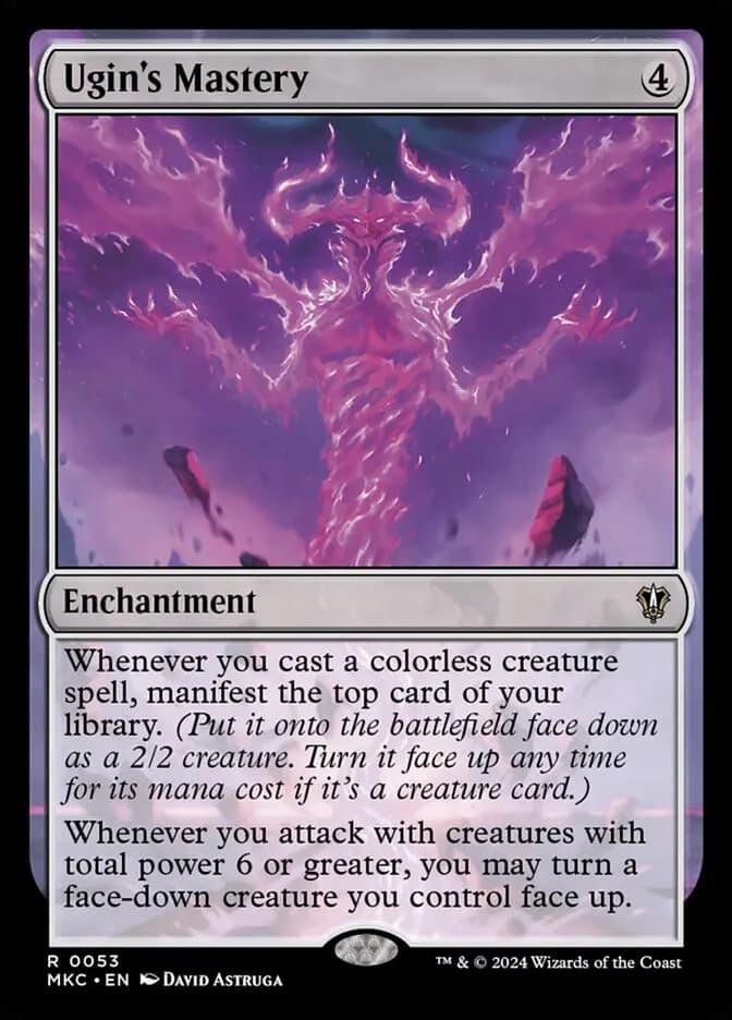 Card image of Ugin's Mastery