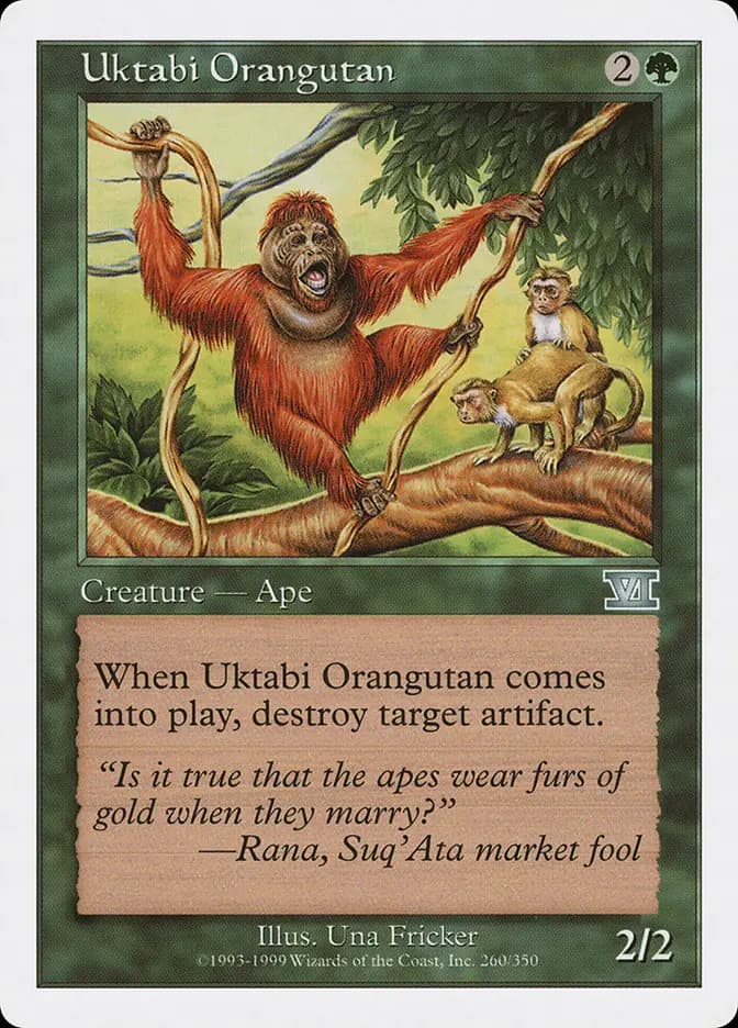 Card image of Uktabi Orangutan