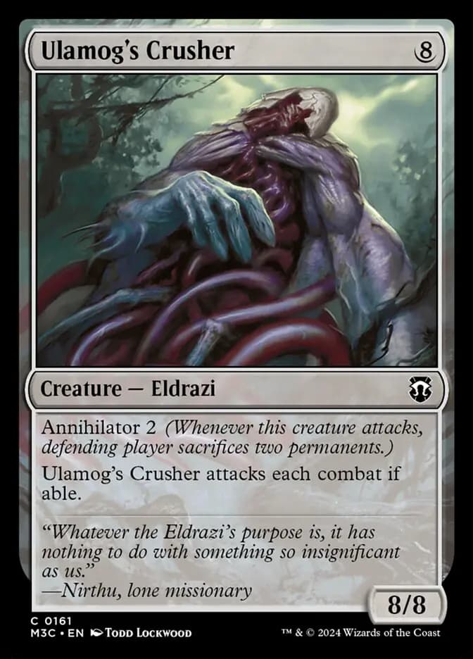 Card image of Ulamog's Crusher