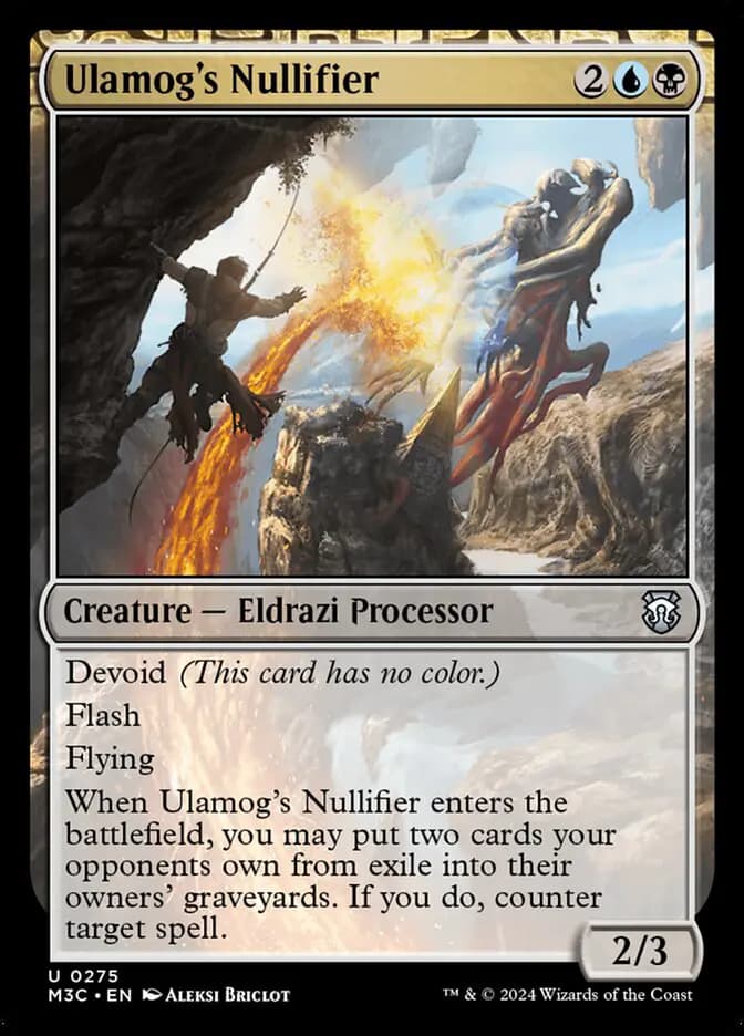 Card image of Ulamog's Nullifier